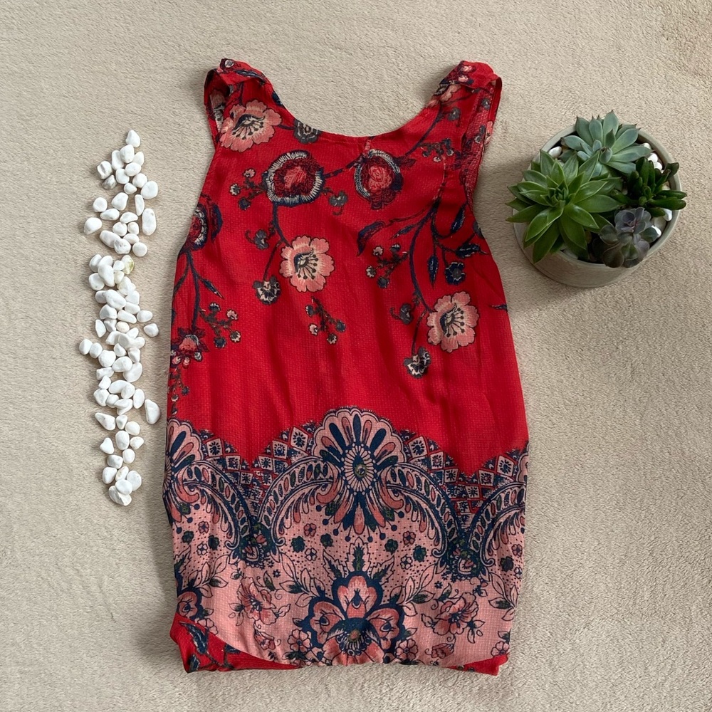 Free People Red Dress